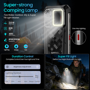 Teléfono Resistente 4G de Alta Gama, 24GB+256GB, 12000mAh, Resistente al Agua, Cámara de 64MP, Android 16, Smartphone LAGENIO Rhino1 Pro - Product Image 6