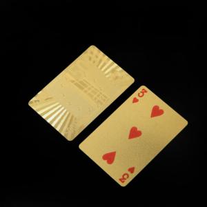 Cartes à Jouer <span class=keywords><strong>Euro</strong></span> <span class=keywords><strong>en</strong></span> <span class=keywords><strong>Or</strong></span> Pur Sophistiquées, <span class=keywords><strong>en</strong></span> PET Lisse, pour Événements d'Échange Culturel, Rencontres Internationales d'Amitiés, Outils <span class=keywords><strong>de</strong></span> Jeu - Product Image 1