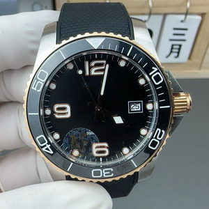 Men's Luxury Dive Watch: Sporty-Style Waterproof Mechanical Watch with Sapphire Crystal — High-<b>End</b> Men's Watch - Product Image 1