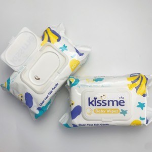 Toallitas húmedas no tejidas desechables para bebés, toallitas húmedas de tacto suave para bebés, venta al por mayor - Product Image 2