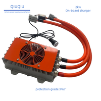 Chargeur embarqué OBC DCDC 2KW 3.3KW 6.6KW pour batterie lithium-ion de voiturette de golf