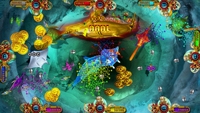 Jeu de tir vidéo populaire aux États-Unis, Ocean King 3 Plus Legend of the Phoenix, jeu de pêche multijoueur 4, 6, 8, 10 places