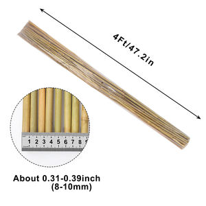 Bâtons <span class=keywords><strong>de</strong></span> bambou <span class=keywords><strong>de</strong></span> 4 pieds pour plantes, <span class=keywords><strong>piquets</strong></span> <span class=keywords><strong>de</strong></span> jardin <span class=keywords><strong>en</strong></span> <span class=keywords><strong>bois</strong></span> pour <span class=keywords><strong>tomates</strong></span>, haricots, fleurs, arbres, plantes <span class=keywords><strong>en</strong></span> pot et grimpantes, lot <span class=keywords><strong>de</strong></span> 25 - Product Image 3