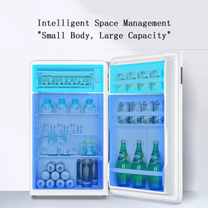 Réfrigérateur blanc à porte simple pour usage domestique et de bureau, économie d'énergie, 180L, <span class=keywords><strong>petit</strong></span> réfrigérateur vertical de table, mini-réfrigérateur de table à vendre - Product Image 6