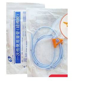 Tube gastrique en silicone Huayue, usage unique, stérile, emballé individuellement, pour usage médical - Product Image 2