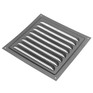 Grille d'ouverture pour panneaux de fenêtre occultants, ventilateur d'extraction, couvercle anti-pluie, ventilation et dissipation de chaleur - Product Image 1