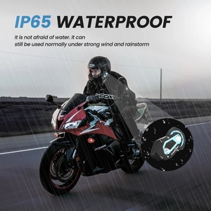 Freedconn t-max Pro xe máy Mũ bảo hiểm Bluetooth Intercom Tai nghe 1000M 6 tay đua nhóm nói chuyện - Product Image 2