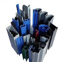 Profils d'extrusion en plastique PE ABS UPVC PVC sur mesure OEM pour cadres de fenêtres et de portes, durables, écologiques, design moderne, cuisine, salle de bain