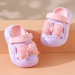 Hot Sales Cartoon Animatie Kids Strandschoenen Pvc Comfortabel Buitenshuis Kinderen Verstopt Sandalen Voor Kinderen