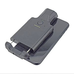 Escáner de código de barras <span class=keywords><strong>para</strong></span> teléfono móvil, lector de código de barras inalámbrico <span class=keywords><strong>QR</strong></span> portátil con Clip trasero 2D, color azul - Product Image 1