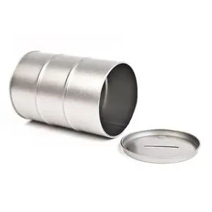 Hucha de metal personalizada para merchandising - Product Image 3