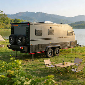 Caravane familiale tout-terrain personnalisable Honlu avec lits superposés, énergie solaire et isolation hivernale - Product Image 1