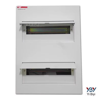 Caja de Distribución Eléctrica Acm 08 Snb 100A, Montaje en Pared, Carcasa Metálica Expuesta o Oculta, 400V, 8-23 Tomas, para Uso Doméstico