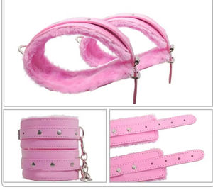 Ensemble de bondage BDSM pour lit, 7 pièces, kit de contention réglable de haute qualité, pinces à tétons, fouet, collier pour couples, produits sexuels SM pour adultes - Product Image 5