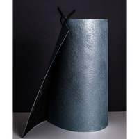 Panneau décoratif doré flexible en pierre souple imperméable pour crédence de cuisine, décoration murale de salle de bain et douche