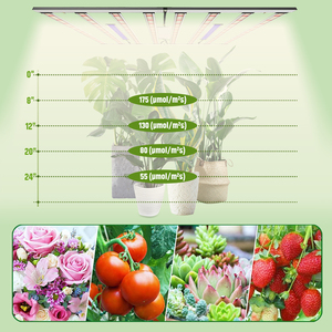 Barra de Luz LED para Cultivo Interior Liweida de 720 Vatios LM301B, Reemplaza a Lámparas <span class=keywords><strong>HPS</strong></span> de 1000W para Cultivo Hidropónico, Espectro Completo Comercial, 10 Paneles de Aluminio para Floración - Product Image 2