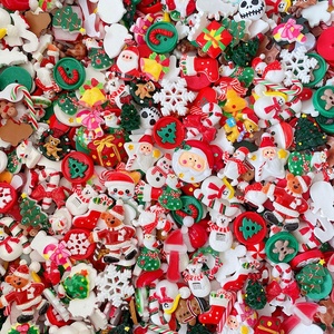 Hot Bán Hỗn Hợp Giáng Sinh Loạt Nhựa Trang Trí Flatback Cabochon Cho Tự Làm Thủ Công Scrapbooking Làm Điện Thoại Phụ Kiện Vỏ - Product Image 2