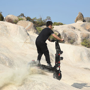 Scooter Eléctrico Todoterreno X7 Para Adultos, Envío Directo, Largo Alcance, Rápido y Económico, 72V 60V, Tipo Motocicleta - Product Image 2