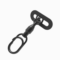 Patch de fixation métallique universel pour téléphone portable avec mousquetons pivotants, connecteur de sangle de téléphone, patch interne de sécurité pour lanière de téléphone