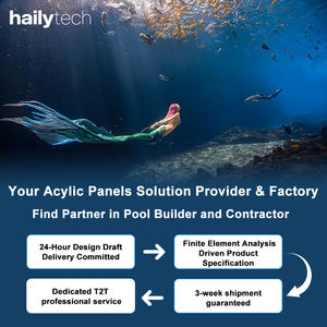 Gegoten Acryl Van Topkwaliteit Voor Het Bouwen Van Aquariumtanks Met Een Capaciteit Van Een Miljoen <span class=keywords><strong>Liter</strong></span> - Product Image 6