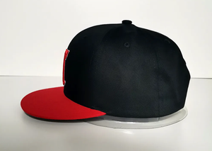 Casquette personnalisée à 6 panneaux bicolore style snapback, Gorras entièrement personnalisables, casquette de sport et d'extérieur à visière plate, vente chaude - Product Image 5