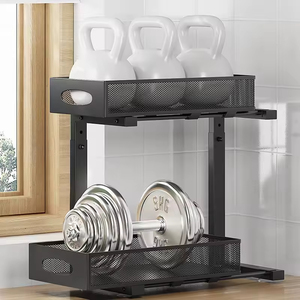 Vente en gros de 2 paquets d'organisateurs de <span class=keywords><strong>placard</strong></span> coulissants pour salle de bain et cuisine, <span class=keywords><strong>sous</strong></span> l'évier, avec étagère à 2 niveaux <span class=keywords><strong>sous</strong></span> l'évier - Product Image 6