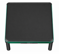 Table de Blackjack Automatique Moderne Électrique pour Fêtes à Domicile et Divertissement Familial, Jeu de Mahjong 4 Joueurs, Hauteur Réglable