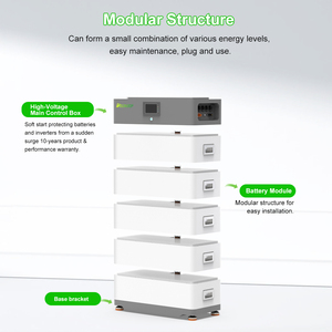 Batería de Litio de Alto Voltaje de 5kWh 10KW 20kWh 30kWh para Sistemas de Almacenamiento de Energía Solar - Product Image 2