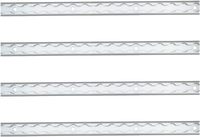 Profilé en alliage d'aluminium série 6000 à fentes carrées réglables, résistant à la corrosion, pour modification de véhicule, profilé aéronautique en aluminium L