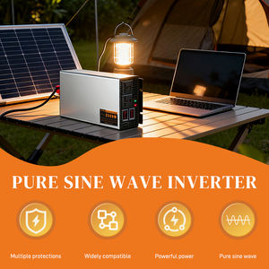 Onduleur à onde sinusoïdale pure 3500w DC AC <span class=keywords><strong>convertisseur</strong></span> 12V 220V onduleur de voiture 50/60Hz <span class=keywords><strong>pour</strong></span> la maison RV <span class=keywords><strong>Camping</strong></span> - Product Image 4