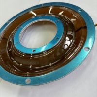 TAIMEI (YUHUI) Diaphragme de remplacement pour pilote BMS 4599 8 Ohms In/ Out Voice Coil VC 89mm VC 3.504 in