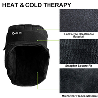 Casquette bio confortable et fraîche pour les maux de tête et le soulagement de la Migraine chapeau de glace Gel froid et chaud