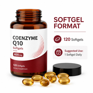 Gélules de Coenzyme Q10 à Marque Blanche – Complément COQ10 pour Adultes – Soutient la Santé Cardiaque et Immunitaire – Naturel, Biologique, Riche en Protéines - Product Image 2