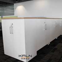 Bureau assis-debout moderne KALN KL-42 2026 pour gestionnaires/superviseurs, styles personnalisables, vente directe usine, garantie commerciale