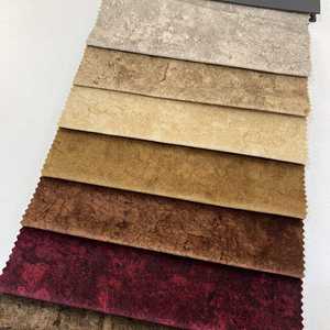 100% Polyester doux Holland bébé visage velours tricoté 260 GSM imperméable bronzant impression canapé tissu d'ameublement - Product Image 3