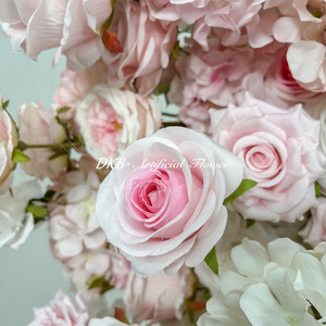 Decoración Floral Artificial para Bodas al Aire Libre Personalizada DKB, Camino <span class=keywords><strong>de</strong></span> Flores Rosadas para Decoración <span class=keywords><strong>de</strong></span> Bodas - Product Image 4