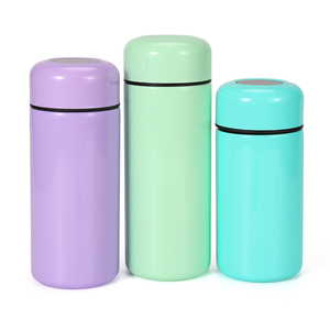 220/260/320/360ml Pantalla LED de temperatura Mini termo aislado Bebidas portátiles de moda con tapas lindas para regalos - Product Image 5