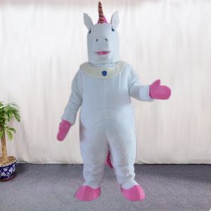 Costumes de mascotte de licorne blanche/costumes de Cosplay - Product Image 2
