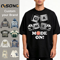 Fabricant de t-shirts en coton et polyester, t-shirts unis bon marché, impression de logo personnalisée, impression DTG DTF, t-shirt pour hommes
