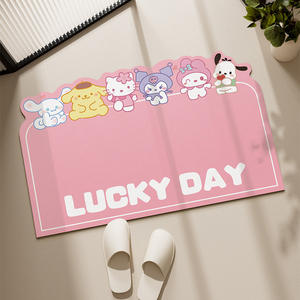 Cartoon Mickey Mouse <b>Soft</b> Floor Mat Novelty Shape Non Slip For <b>Kids</b> Kitchen Bathroom - Product Image 3