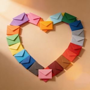 Impresión de Logotipo Personalizado, Sobres Rectangulares Plegables de Papel Ordinario Multicolor, Impresión Digital Personalizada para Bodas - Product Image 3