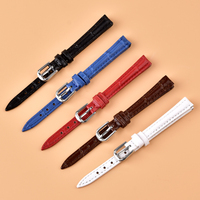 La Chine fournit 18mm 20mm 22mm bracelet de montre en cuir véritable fait à la main pour remplacement bracelet de montre rolex bracelet de montre en cuir véritable