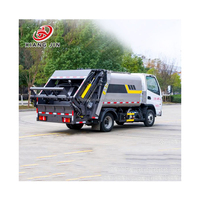 Camion compacteur de déchets Dongfeng 4*2 10CBM pour la collecte et la compression des déchets, camion d'occasion