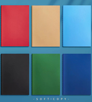 Carnets Personnalisables en Papier Kraft A6 A4 A5 B5 Fournitures de Bureau et Scolaires pour Étudiants Ajout de Logo Couture Caractéristique Cadeau d'École