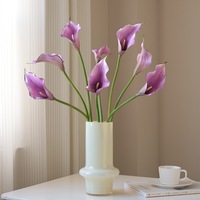 Fleur artificielle de grande taille JFD AL-001, texture en caoutchouc souple, pour bouquet de mariage, décoration de la maison