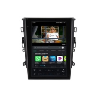 Autoradio Android de style Tesla de 13,6 pouces pour Mondeo 2013-2019, Carplay, navigation GPS, stéréo Bluetooth, WiFi, lecteur DVD, moniteur vidéo