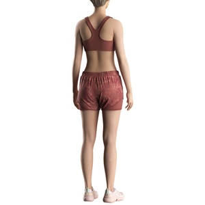 Vêtements de sport de luxe, Dry-Fit, fitness, OEM, neufs, avec doublure, shorts de sport pour femmes, 2 en 1 - Product Image 6