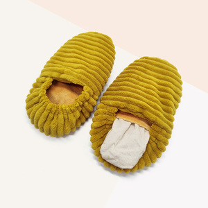 Chausson en tissu différent pack chauffant pour micro-ondes remplissage sérieux et arôme réchauffent vos pieds coussin chauffant - Product Image 3