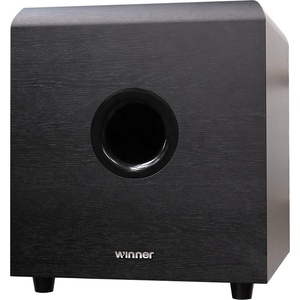 Meilleures ventes, caissons de basses en bois haut de gamme, couleur noire, super basses, fête cool, caisson de basses de 10 pouces, haut-parleur de caisson de basses DJ - Product Image 1
