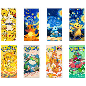 PY 3D Gravure En Gros Rectangle Photo <span class=keywords><strong>Carte</strong></span> Eif origines pop Pokemoned Fan Art Jeu De Société Cadeau Pokemoned Funism Personnaliser - Product Image 6